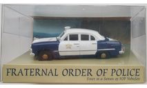 Ford Custom Eight 98HB Fordor Sedan - Pennsylvania Fraternal Order of Police 1949 White Rose Collectibles, масштабная модель, 1:43, 1/43