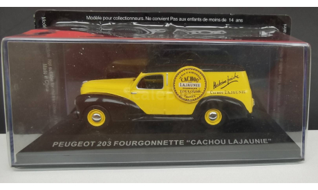 Peugeot 203 Fourgonnette Cachou Lajaunie IXO - Altaya, масштабная модель, 1:43, 1/43