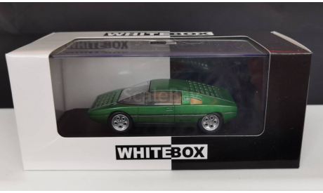 Lamborghini Bravo 1974 WhiteBox, масштабная модель, 1:43, 1/43