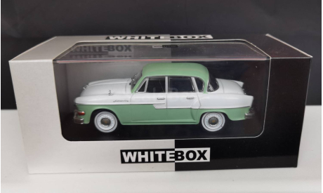 Sachsenring P240 Limousine 1958 WhiteBox, масштабная модель, scale43