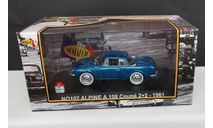 Alpine A108 Coupé 2+2 1961 Nostalgie (UH), масштабная модель, Renault, 1:43, 1/43