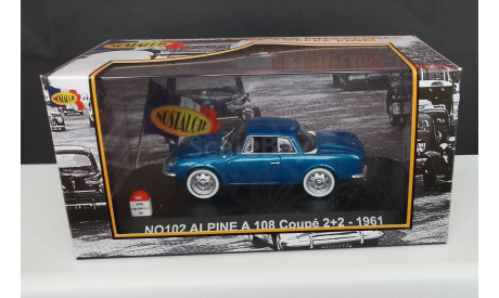 Alpine A108 Coupé 2+2 1961 Nostalgie (UH), масштабная модель, Renault, 1:43, 1/43