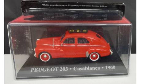 Peugeot 203 Taxi Casablanca 1960 IXO - Altaya, масштабная модель, 1:43, 1/43