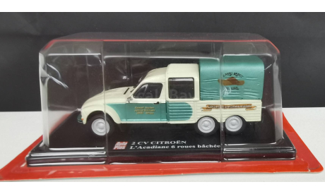 Citroën Acadiane 6 Roues Bachee Eligor - Hachette Auto Plus, масштабная модель, 1:43, 1/43