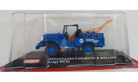 Dodge WC 52 Dépanneuse эвакуатор Lafargue & Bolline IXO - Hachette, масштабная модель, 1:43, 1/43