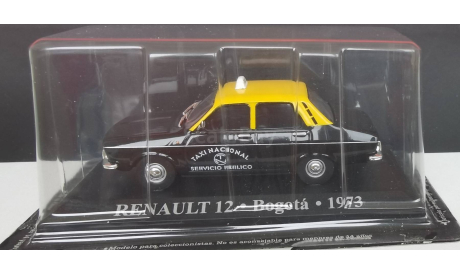 Renault 12 Taxi Bogota 1973 IXO - Altaya, масштабная модель, 1:43, 1/43
