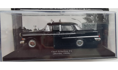Opel Kapitan P2 Taxi Berlin 1959 IXO - Altaya, масштабная модель, 1:43, 1/43