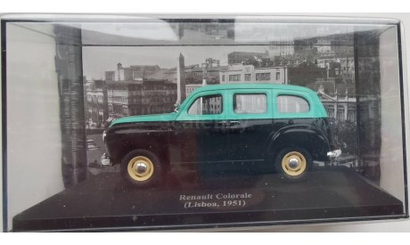 Renaul Colorale Taxi Lisboa 1951 Altaya, масштабная модель, Renault, 1:43, 1/43
