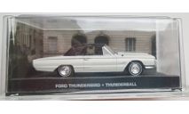 Ford Thunderbird 1965 - Thunderball IXO, масштабная модель, The James Bond Car Collection (Автомобили Джеймса Бонда), scale43