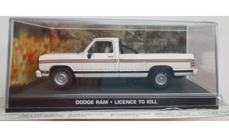 Dodge Ram - License To Kill IXO, масштабная модель, The James Bond Car Collection (Автомобили Джеймса Бонда), 1:43, 1/43