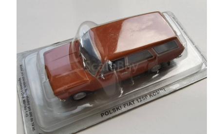 Polski FIAT 125P Kombi 1973 DeAgostini, журнальная серия Kultowe Auta PRL-u (Польша), DeAgostini-Польша (Kultowe Auta), scale43