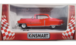 Cadillac Series 62 Coupe 1953 Kinsmart красный