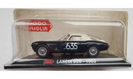 Lancia D20 Mille Miglia 1953 # 635 P.Taruffi - Gobbetti Starline Models - Hachette, масштабная модель, scale43