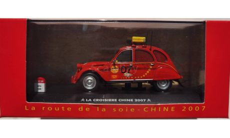 Citroën 2CV Croisière Chine 2007 Le Raid des Baroudeurs Nostalgie, масштабная модель, scale43