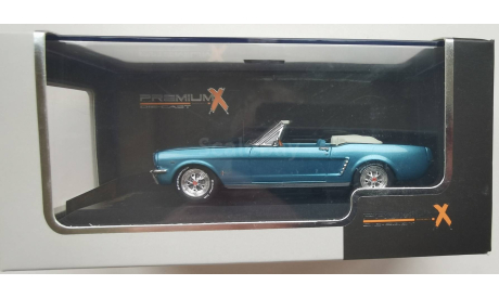 Ford Mustang Convertible 1965 Premium X, масштабная модель, scale43