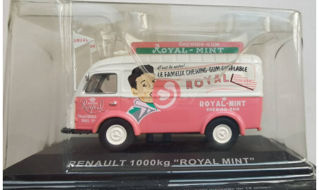 Renault 1000 kg Le Tour de France 1949 с рекламой жевательной резинки Royal Mint IXO - Altaya, масштабная модель, scale43