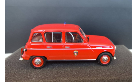 Renault 4 L Brigade de Sapeurs-Pompiers de Paris 1970 Eligor, масштабная модель, scale43