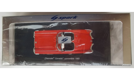 Chevrolet Corvette Convertible 1960 Spark, масштабная модель, scale43