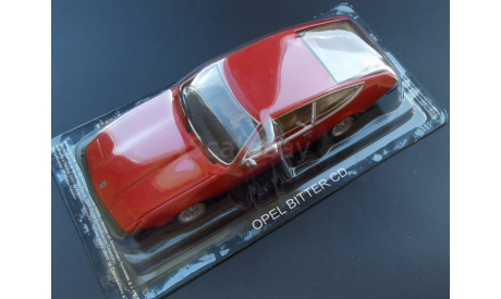 Opel Bitter CD 1973 DeAgostini, журнальная серия Суперкары (DeAgostini), Суперкары (без журнала), 1:43, 1/43