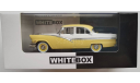 Ford Fairlane 4-door Sedan 1956 WhiteBox, масштабная модель, scale43