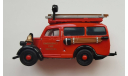 Ford E83W Fire Engine Van + прицеп-мотопомпа 1950 Matchbox Collectibles, масштабная модель, 1:43, 1/43