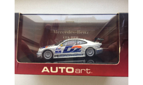 1:43 autoart mercedes AMG CLK Champion DTM 2000 #1, масштабная модель, Mercedes-Benz, 1/43