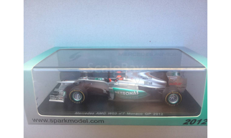 1/43 Spark Mercedes Petronas AMG W03 #7 Michael Schumacher, масштабная модель, Mercedes-Benz, 1:43