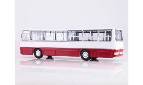 Масштабная модель Ikarus-260 бело-красный, масштабная модель, Советский Автобус, scale43