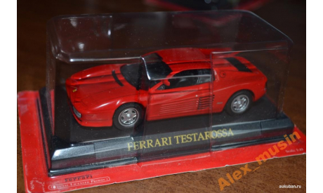 Ferrari Testarossa Ferrari Collection № 10, масштабная модель, 1:43, 1/43, Ferrari Collection (Ge Fabbri)