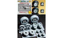 ’ Bring It!’ #122. 1/72. Набор колес к семейству моделей A-6 Intruder/EA-6 Prowler. Периода 60-70гг., сборные модели авиации, scale72