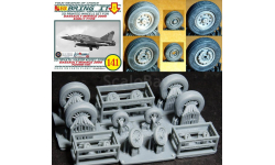 ’Bring It!’ #141. 1/72. Набор колес к модели Dassault Mirage 2000 первых серий выпуска.