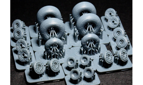 ’Bring It!’ #104. 1/72. Набор колес к модели Ан-26. 3д печать. Поздний тип, сборные модели авиации, scale72