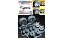 ’Bring It!’ 1/48 #№28. 1/48. Набор колес к семейству моделей A-6 Intruder/EA-6 Prowler. Периода 60-70гг., сборные модели авиации, ’ Bring It!’, scale48