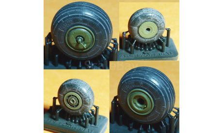 ’Bring It!’ 1/48 #18. 3 D печать. Набор колес Ми-28., сборные модели авиации, scale48