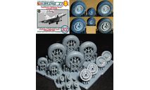 ’Bring It!’ 1/48 #32. Набор колес к модели Dassault Mirage 2000 поздних серий., сборные модели авиации, ’ Bring It!’, scale48