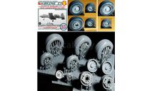 ’Bring It!’ 1/48.# 35. Набор колес к модели Fairchild-Republic A-10 Thunderbolt II первых серий выпуска., сборные модели авиации, ’ Bring It!’, scale48