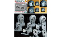 ’Bring It!’ 1/48.# 37. Набор колес к модели Fairchild-Republic A-10 Thunderbolt II, сборные модели авиации, ’ Bring It!’, scale48