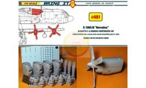 1/48. Смоляной набор для двигателей C-130E/H ’Hercules’ от ’Bring it!’/’MLH’ #481, сборные модели авиации, scale48