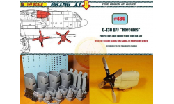 1/48. Смоляной набор двигателей C-130B/F ’Hercules’, от ’Bring it!’/’MLH’ #484