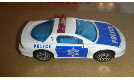Chevrolet Camaro Z-28 1993 г. Полиция Matchbox, масштабная модель, scale64