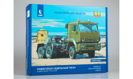 Сборная модель КАМАЗ-65225., сборная модель автомобиля, AVD Models, scale43