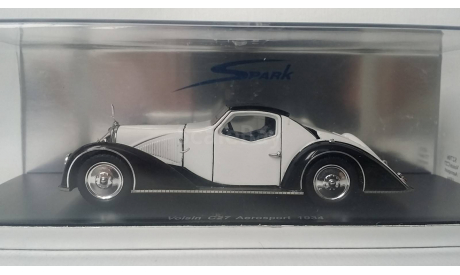 spark Voisin C27 Aerosport 1934, масштабная модель, 1:43, 1/43