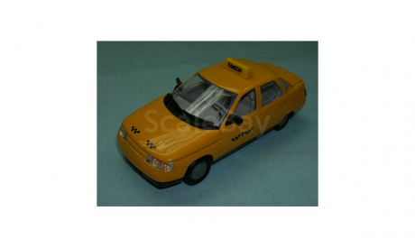 ВАЗ 2110 такси (Агат - г. Маркс) 1:43, масштабная модель, scale43, Агат/Моссар/Тантал