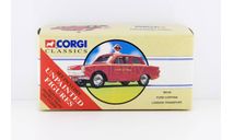Ford Cortina с фигурами, масштабная модель, Corgi, 1:43, 1/43