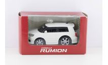 Toyota Corolla Rumion, масштабная модель, scale0