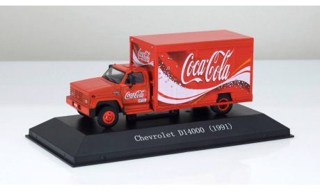 Chevrolet D14000 (1991) Coca-Cola, масштабная модель, DeAgostini, scale64