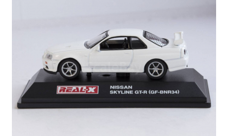 Nissan Skyline GT-R (GF-BNR34), масштабная модель, Real-X, scale72