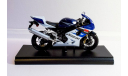 Suzuki GSX-R750, масштабная модель мотоцикла, Welly, 1:18, 1/18