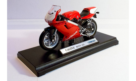 Cagiva Mito 125, масштабная модель мотоцикла, Welly, 1:18, 1/18