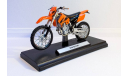 KTM 525 EXC, масштабная модель мотоцикла, Welly, 1:18, 1/18